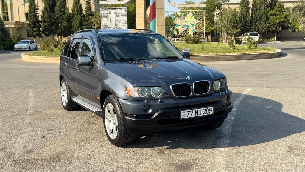 BMW X5, 4.4 L, 2001 il, 25 000 km — Avtomobillər, Sumqayıt (4)