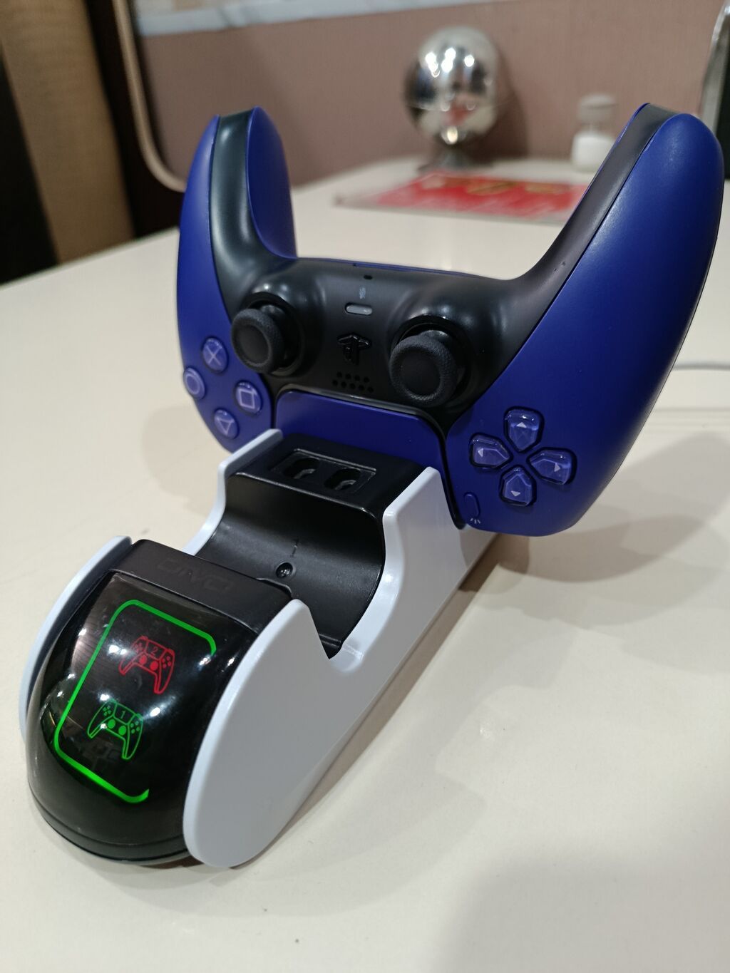 PS5 DualSense üçün ikili şarj stansiyası + gamepad Məhsulun təsviri — Elektronika, Bakı (2)