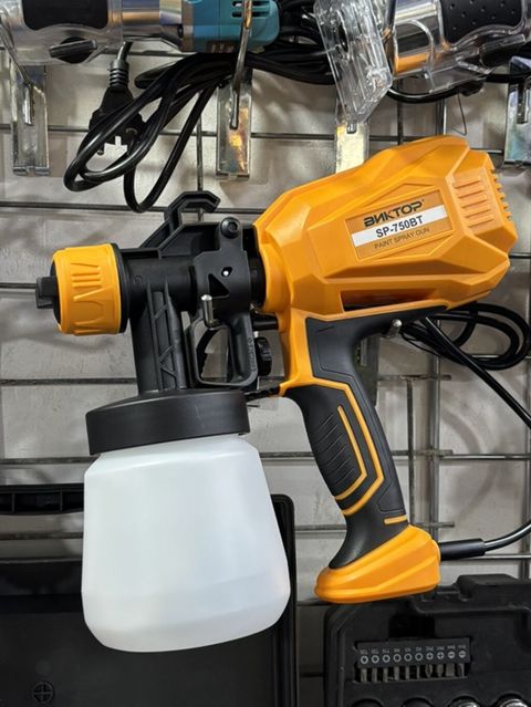 Elektrikli boya püskürdücü – Vıktor SP-750BT Çatdırılma butun — Digah