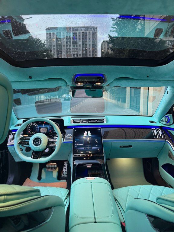 Mercedes S 500 4MATIC, 3.0 L, 2020 il, 52 000 km — Avtomobillər, Bakı (6)