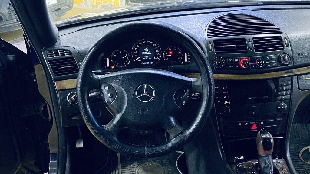 Mercedes E 220, 2.2 L, 2003 il, 352 145 km — Avtomobillər, Sumqayıt (11)