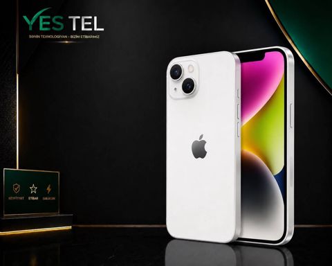 Apple iPhone 14 Starlight 128GB/6GB — Bakı