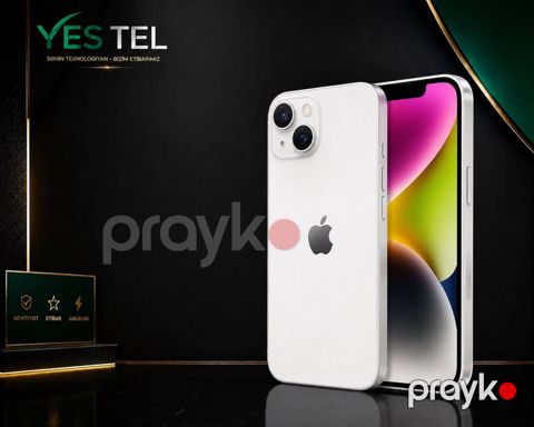 Apple iPhone 14 Starlight 128GB/6GB — Bakı