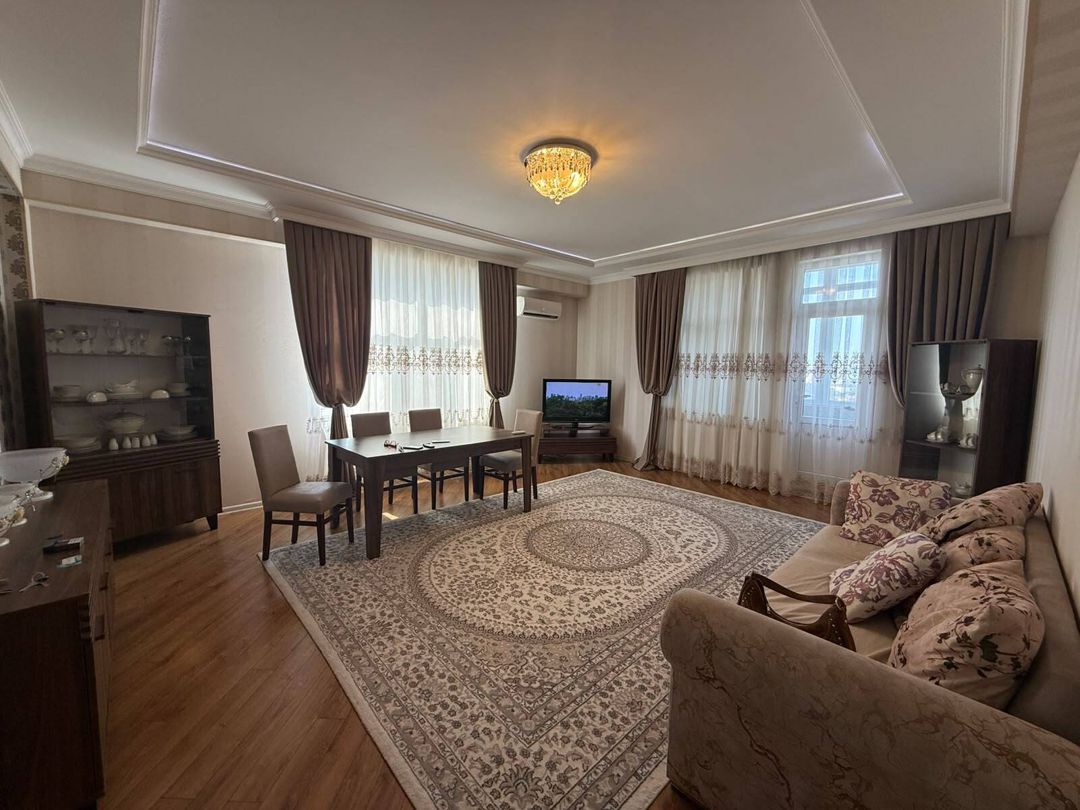 3-otaqlı yeni tikili, Babək pr., 130 m² — Mənzil, Bakı (3)