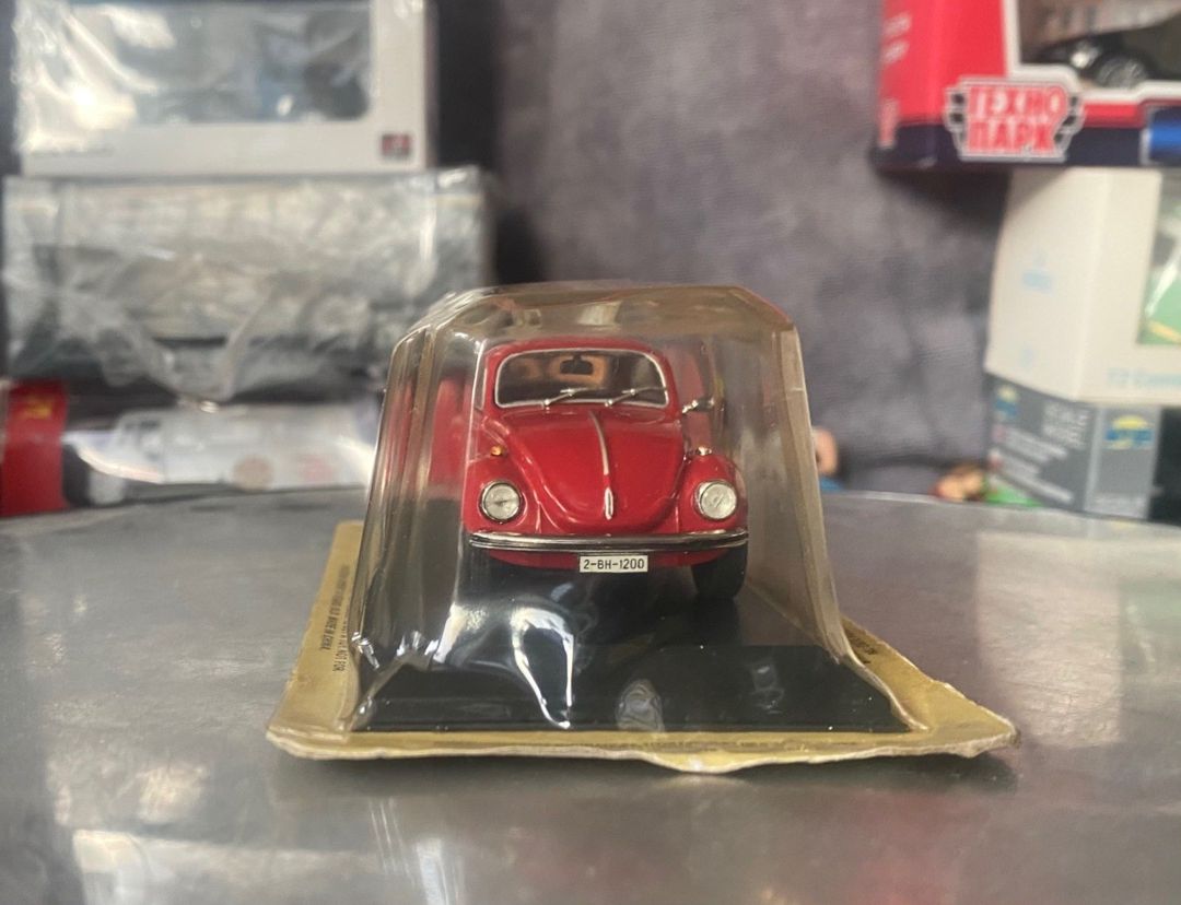 Коллекционная модель Volkswagen Käfer Red 1965 — Kolleksiyalar, Bakı (3)