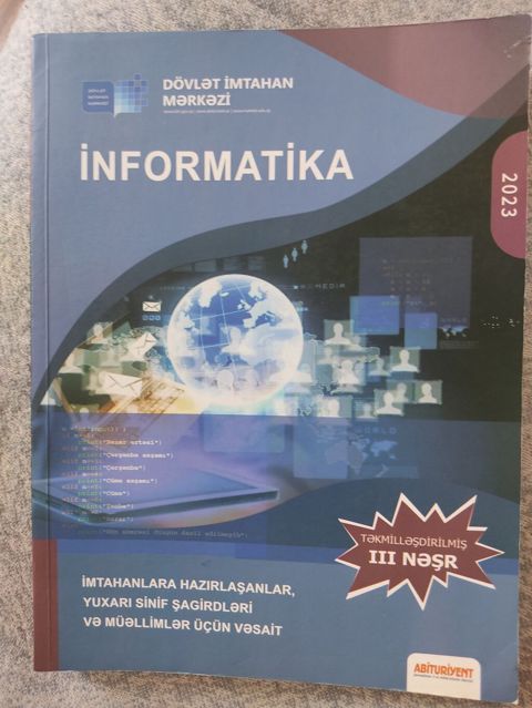 Məhsul: “İnformatika” – Dövlət İmtahan Mərkəzi (DİM), Abituriyent — Xırdalan