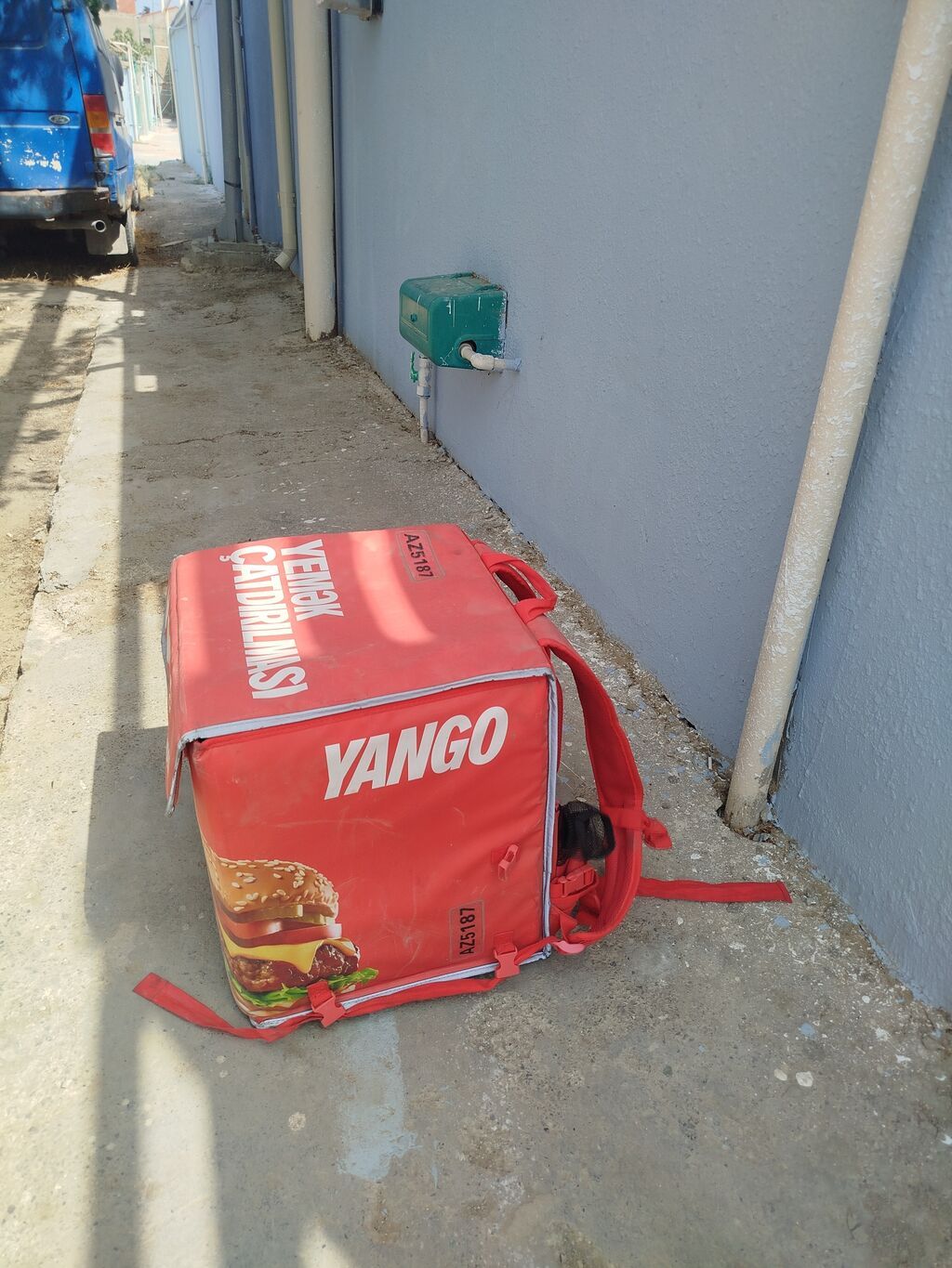 Yango brendli termo çatdırılma çantası - Ölçü: təxmini böyük həcmli — Mallar, Bakı (2)