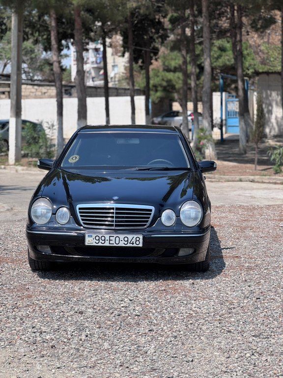 Mercedes E 200, 2.2 L, 2001 il, 426 352 km — Avtomobillər, Sumqayıt (6)