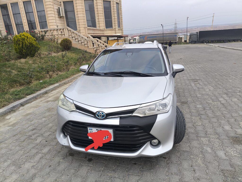Toyota Corolla Fielder, 1.5 L, 0.87 kWh, 2016 il, 220 000 km — Avtomobillər, Bakı