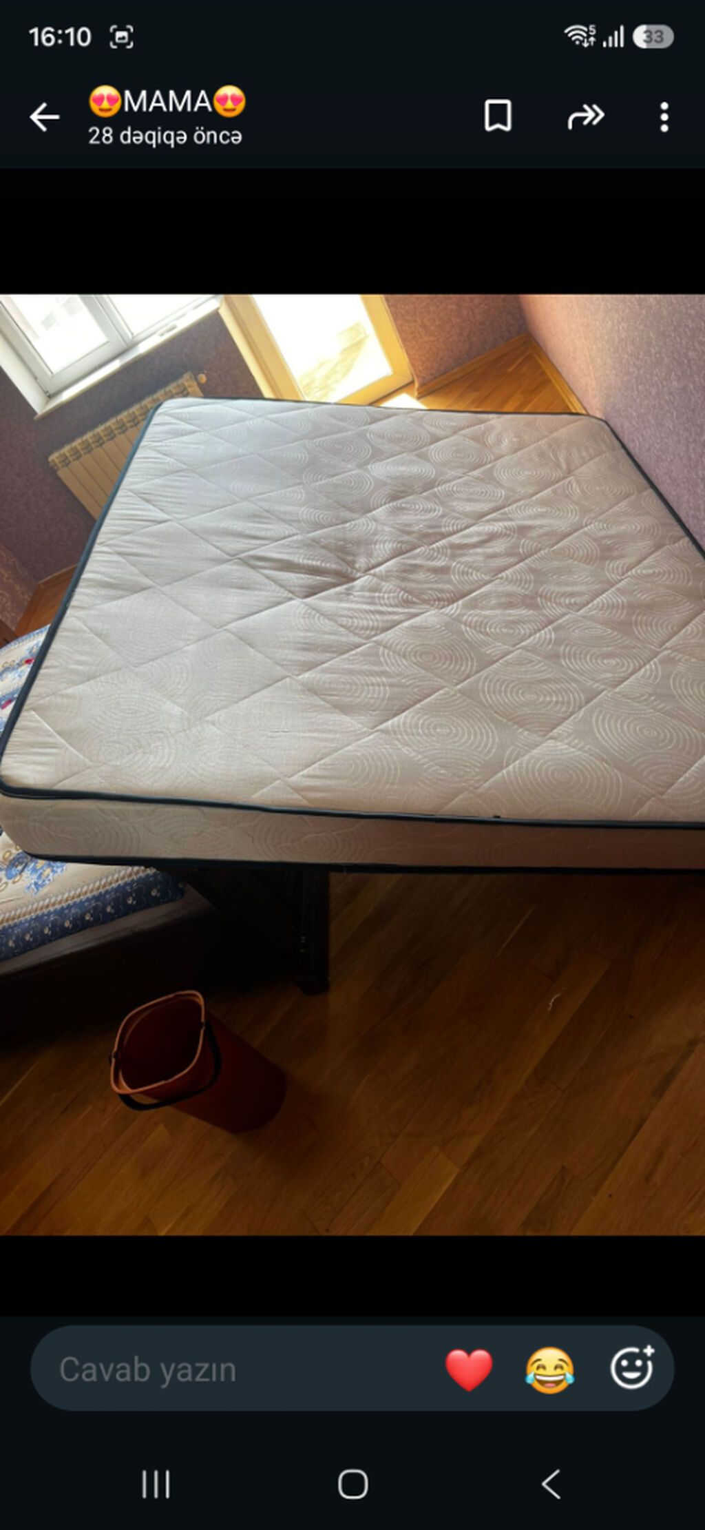 İşlənmiş, Ortopedik matras, İki nəfərlik — Matraslar, Bakı (2)