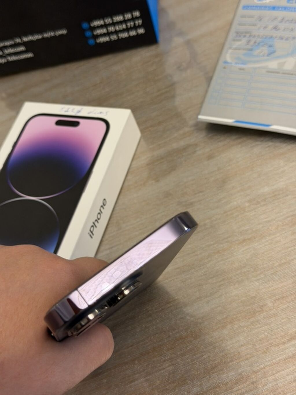 IPhone 14 Pro, 512 GB, Deep Purple, Zəmanət — Apple iPhone, Bakı (6)