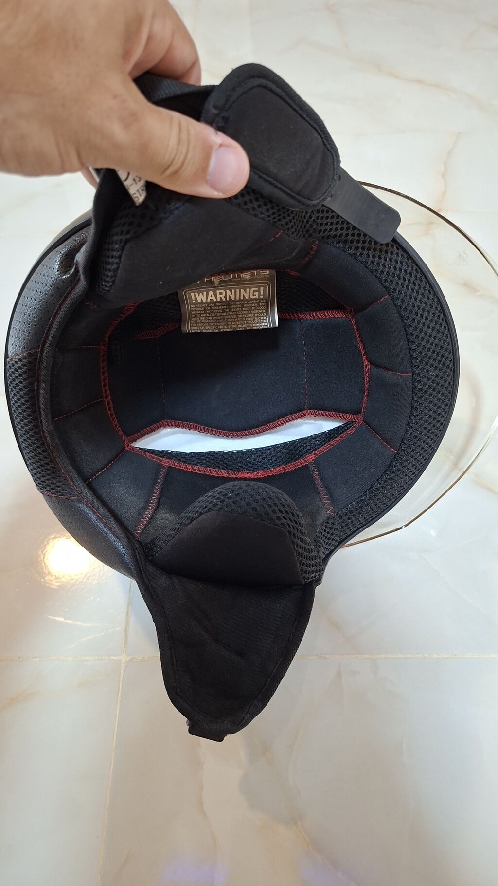 MT Helmets Street açıq tip motosiklet kaskı - Rəng: mat qara, qızılı — Avto, Bakı (2)