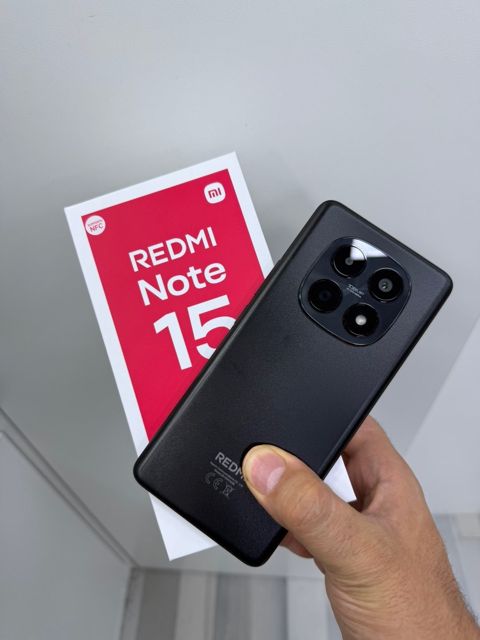Xiaomi Redmi Note 15 5G Black 256GB/8GB — Bakı