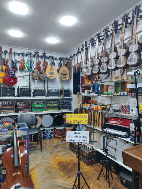 Musiqi alətlərinin alışı, satışı və təmiri Geniş çeşid: - Klassik və — Bakı