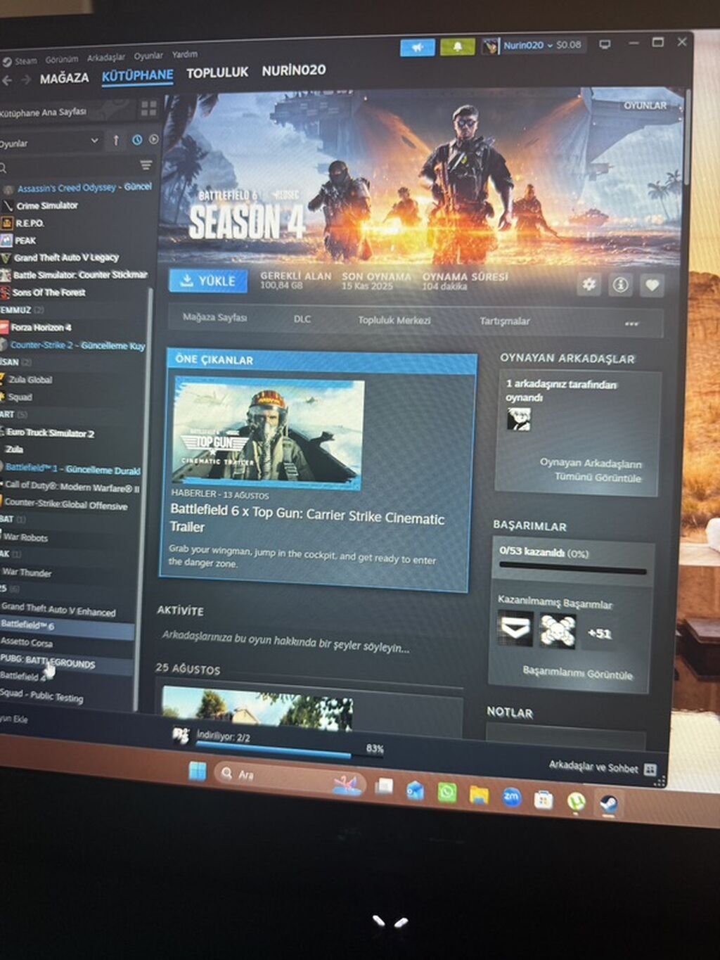 Məhsul: Steam oyunları bir hesabda verilir hamısı bir yerdə 90azn — Elektronika, Daşkəsən (6)