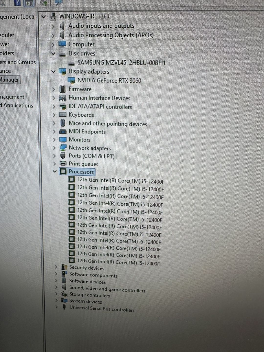Gaming PC i5-12400F / RTX 3060 12GB / 16GB DDR4 / 500GB NVMe — Masaüstü kompüterlər, Bakı (6)