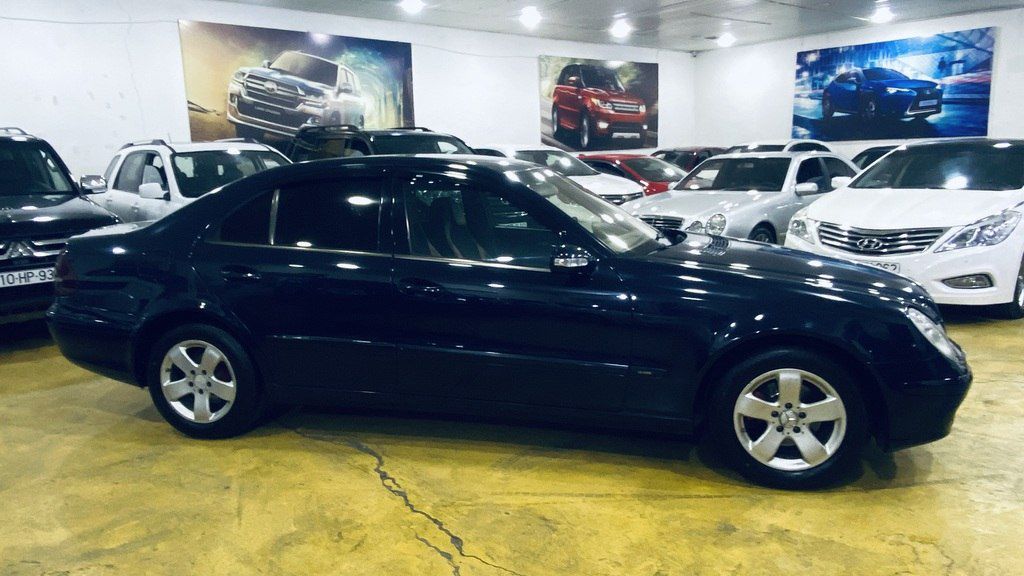 Mercedes E 220, 2.2 L, 2003 il, 352 145 km — Avtomobillər, Sumqayıt (4)