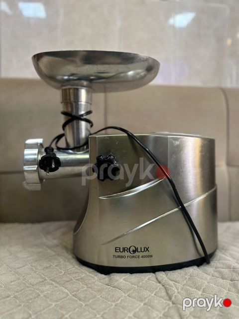 Ət çəkən maşın Eurolux, 4000 Vt, Revers ilə, İşlənmiş