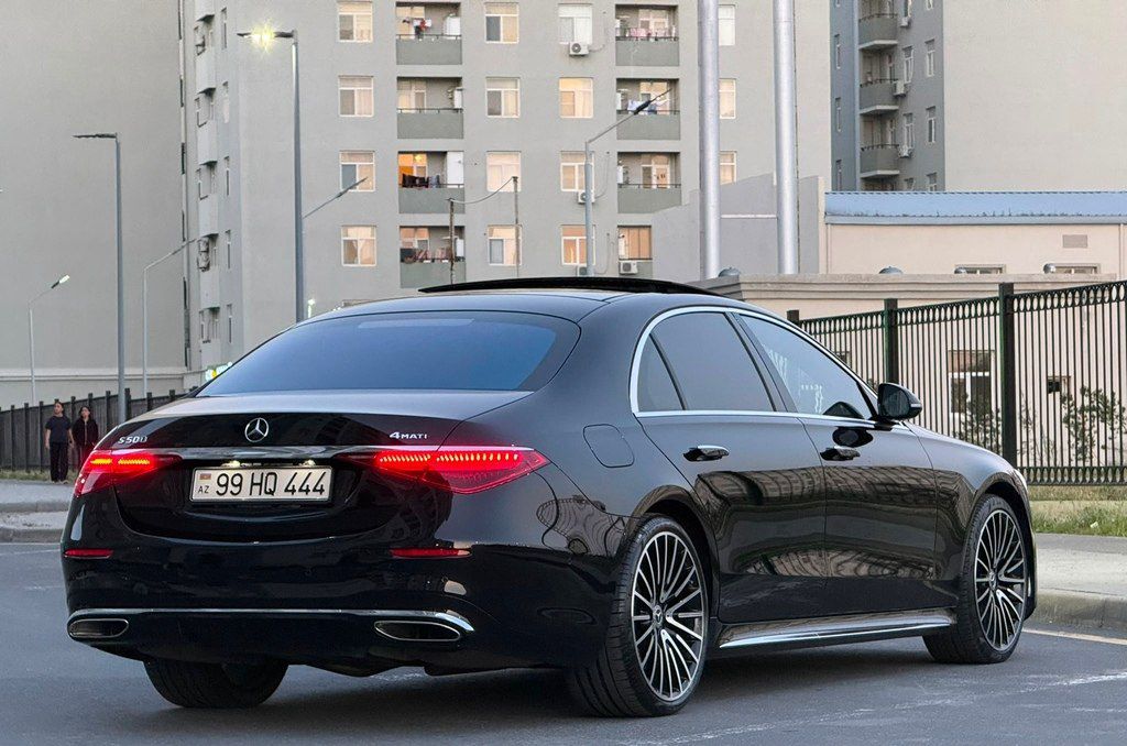 Mercedes S 500 4MATIC, 3.0 L, 2021 il, 79 000 km — Avtomobillər, Bakı (4)