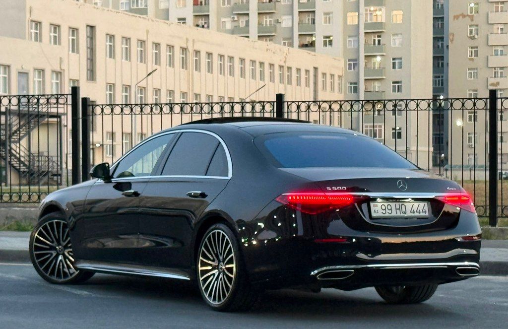 Mercedes S 500 4MATIC, 3.0 L, 2021 il, 79 000 km — Avtomobillər, Bakı (8)