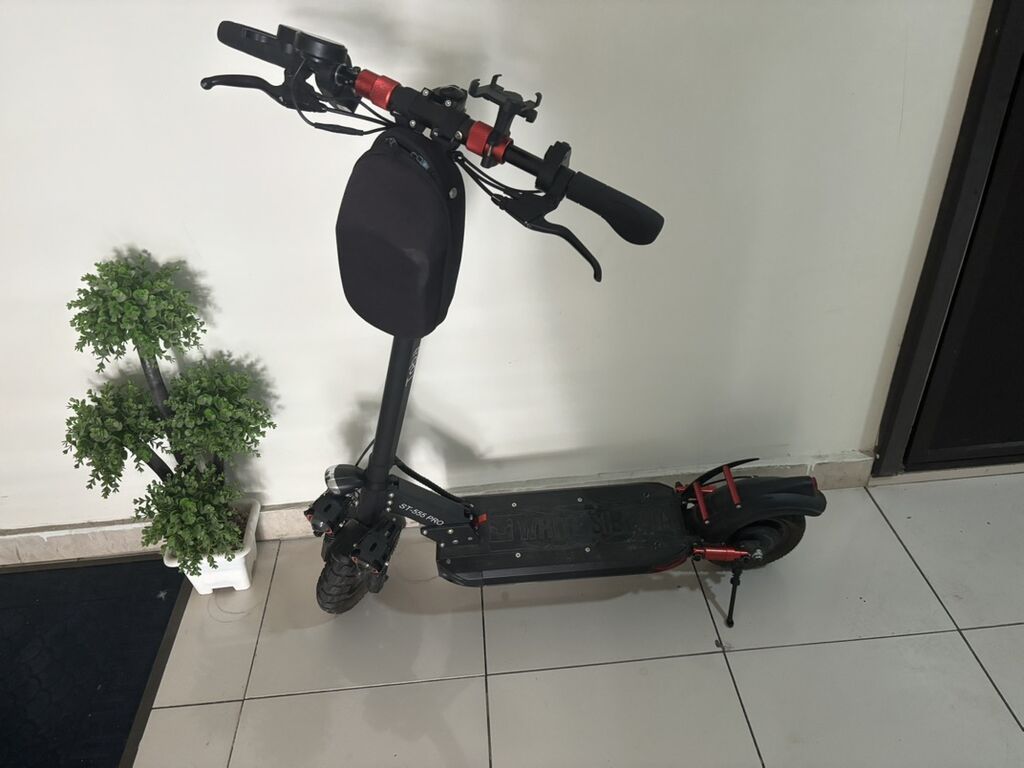 İşlənmiş Elektrik samokat 6", 1000 Vt, 45 km/s, Ödənişli çatdırılma — Mallar, Bakı (2)