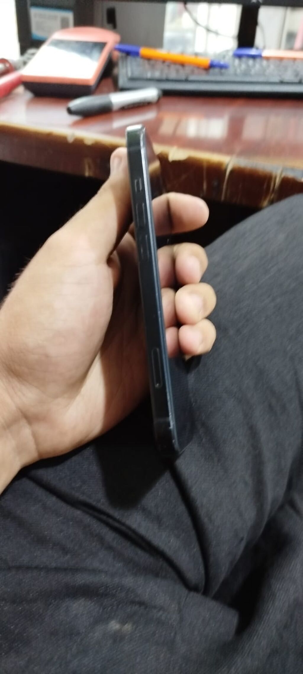 IPhone 15, 128 GB, Black Titanium, Zəmanət, Barmaq izi, Face ID — Apple iPhone, Göytəpə (2)