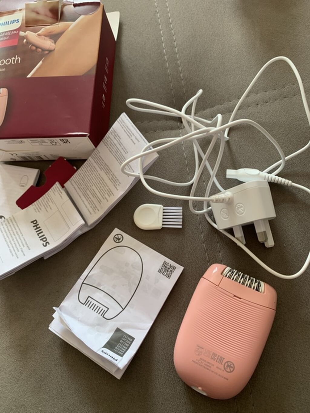 Epilyator, Philips, Bədən üçün, Yeni — Elektronika, Bakı (7)