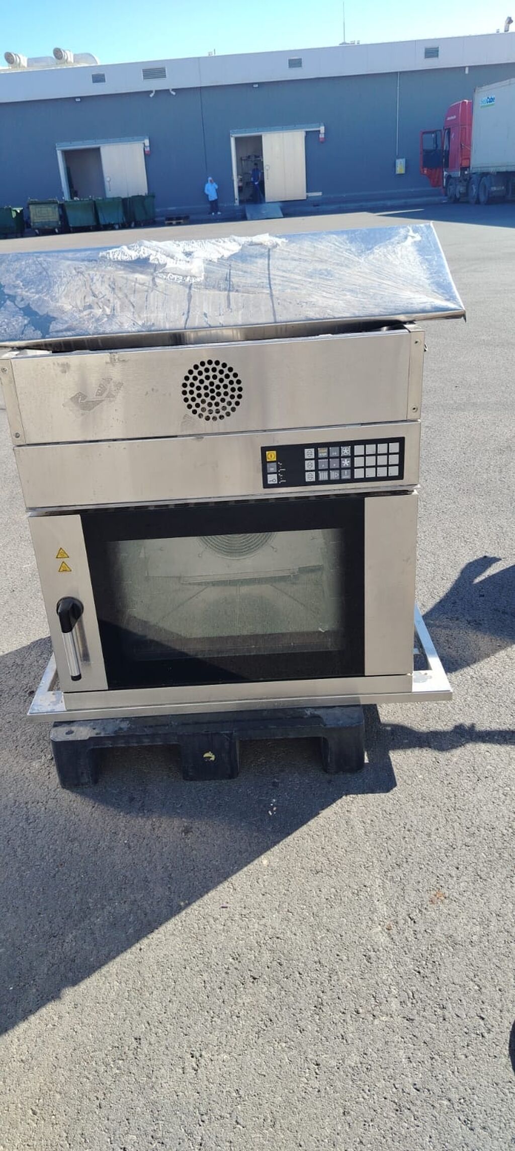 Almaniya istehsali profsional pizza peci.mayalandirma + peç .2si — Mallar, Xırdalan (2)