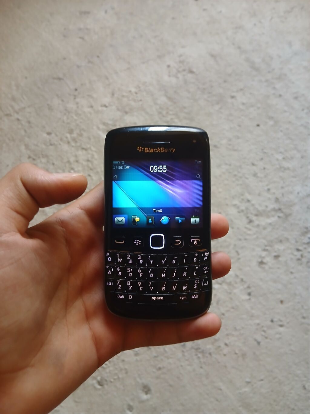 Blackberry rəng - Qara, Düyməli — Blackberry, Liman