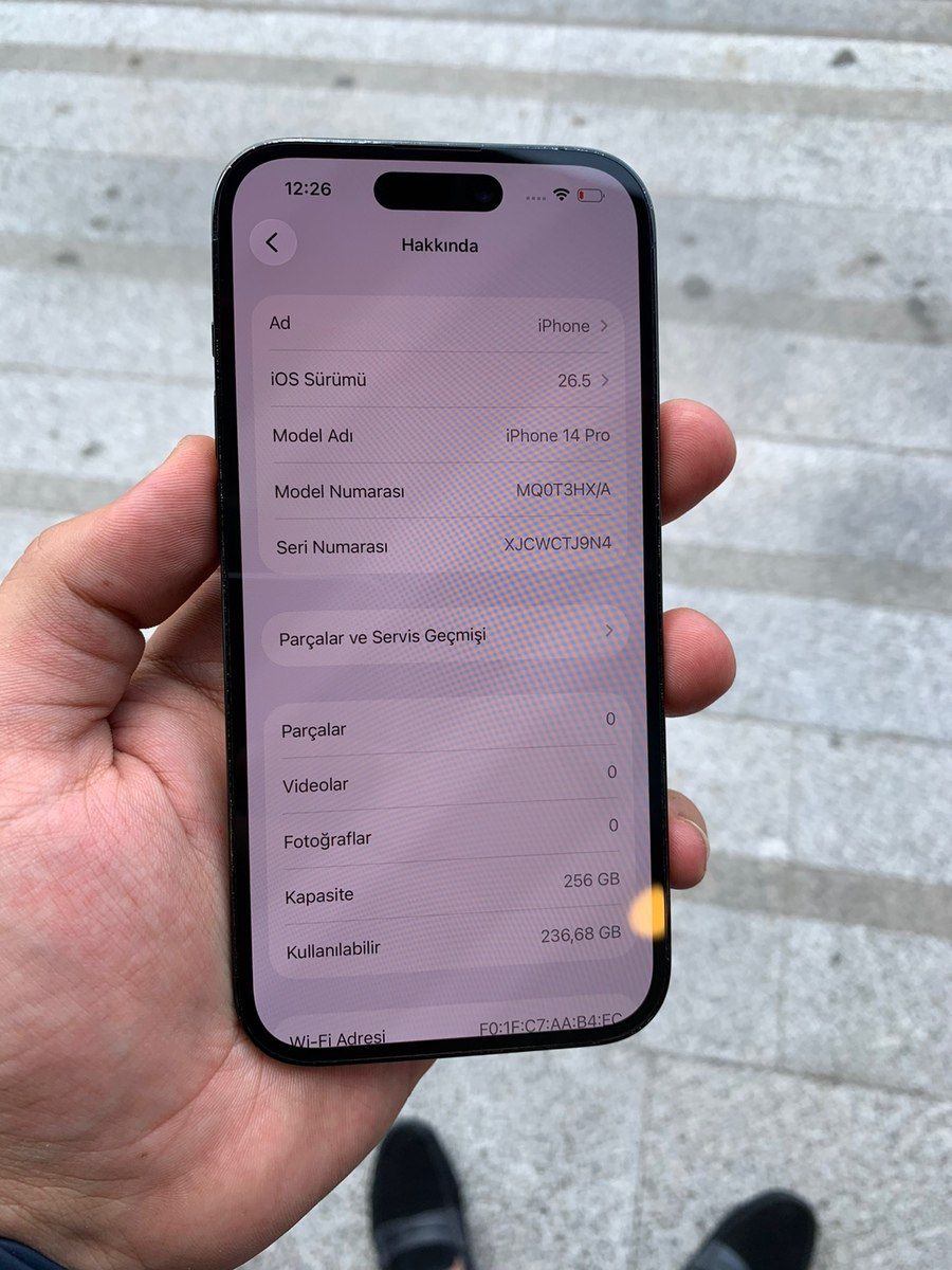 Apple iPhone 14 Pro Space Black 256GB/6GB — Smartfonlar, Gəncə (2)