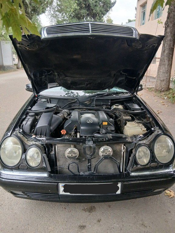 Mercedes E 280, 2.8 L, 1999 il, 352 150 km — Avtomobillər, Şəmkir (11)