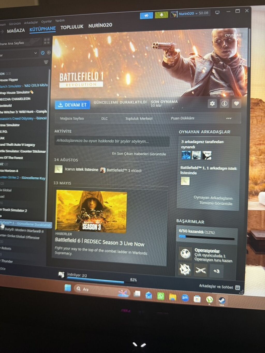 Məhsul: Steam oyunları bir hesabda verilir hamısı bir yerdə 90azn — Elektronika, Daşkəsən (7)
