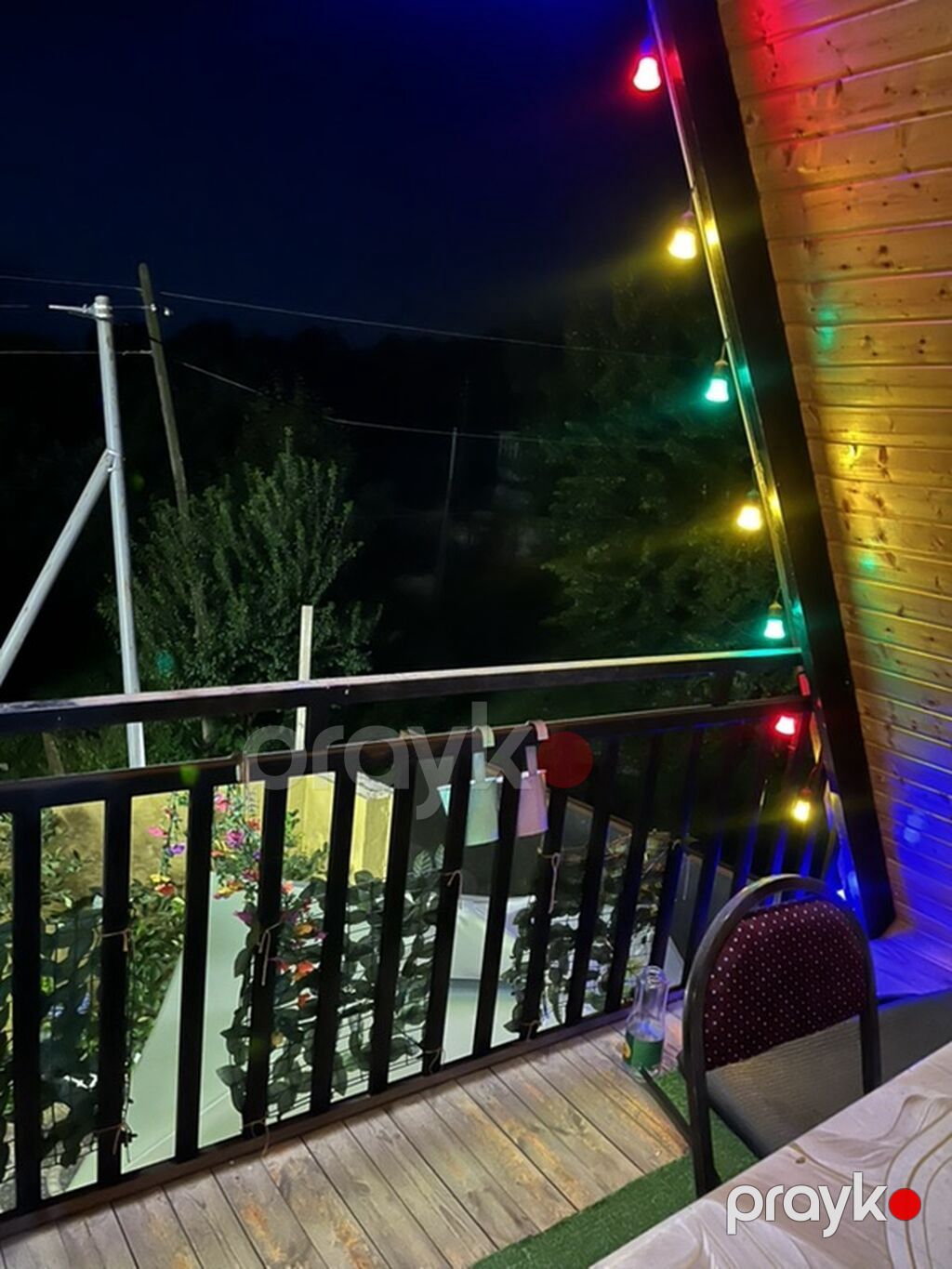 A‑Frame tipli iki mərtəbəli taxta kottec - Memarlıq: A-şəkilli dam — Daşınmaz əmlak, Quba (6)