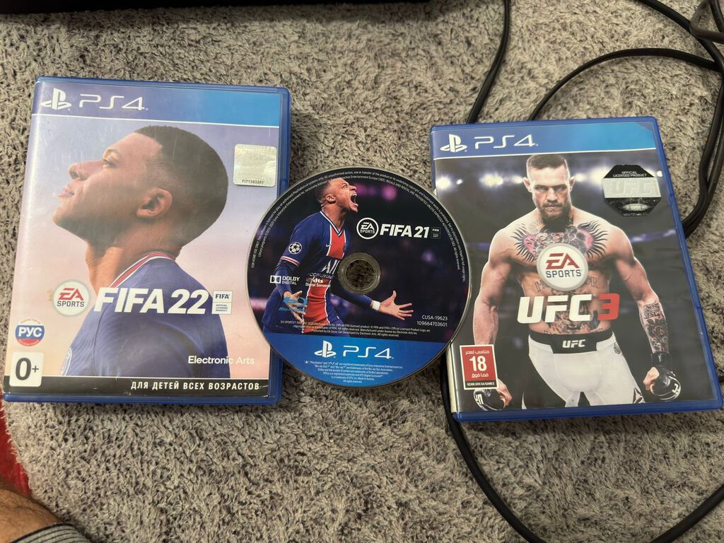 Ps 4 fat, 500 gb + 3 original pult. Elmlere pulsuz çatdirilma — Elektronika, Bakı (2)