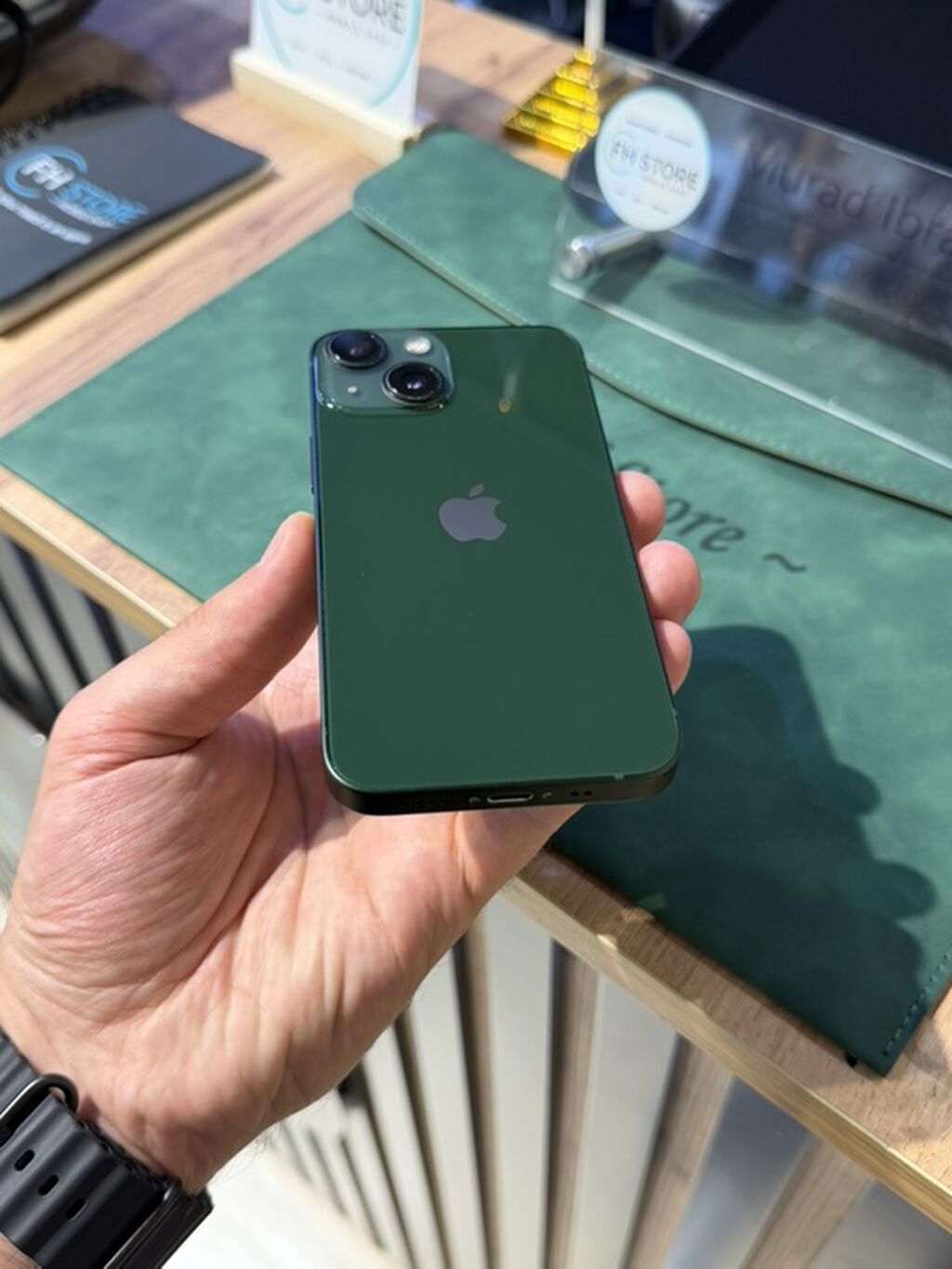 IPhone 13 mini, Yaşıl — Apple iPhone, Bakı (2)
