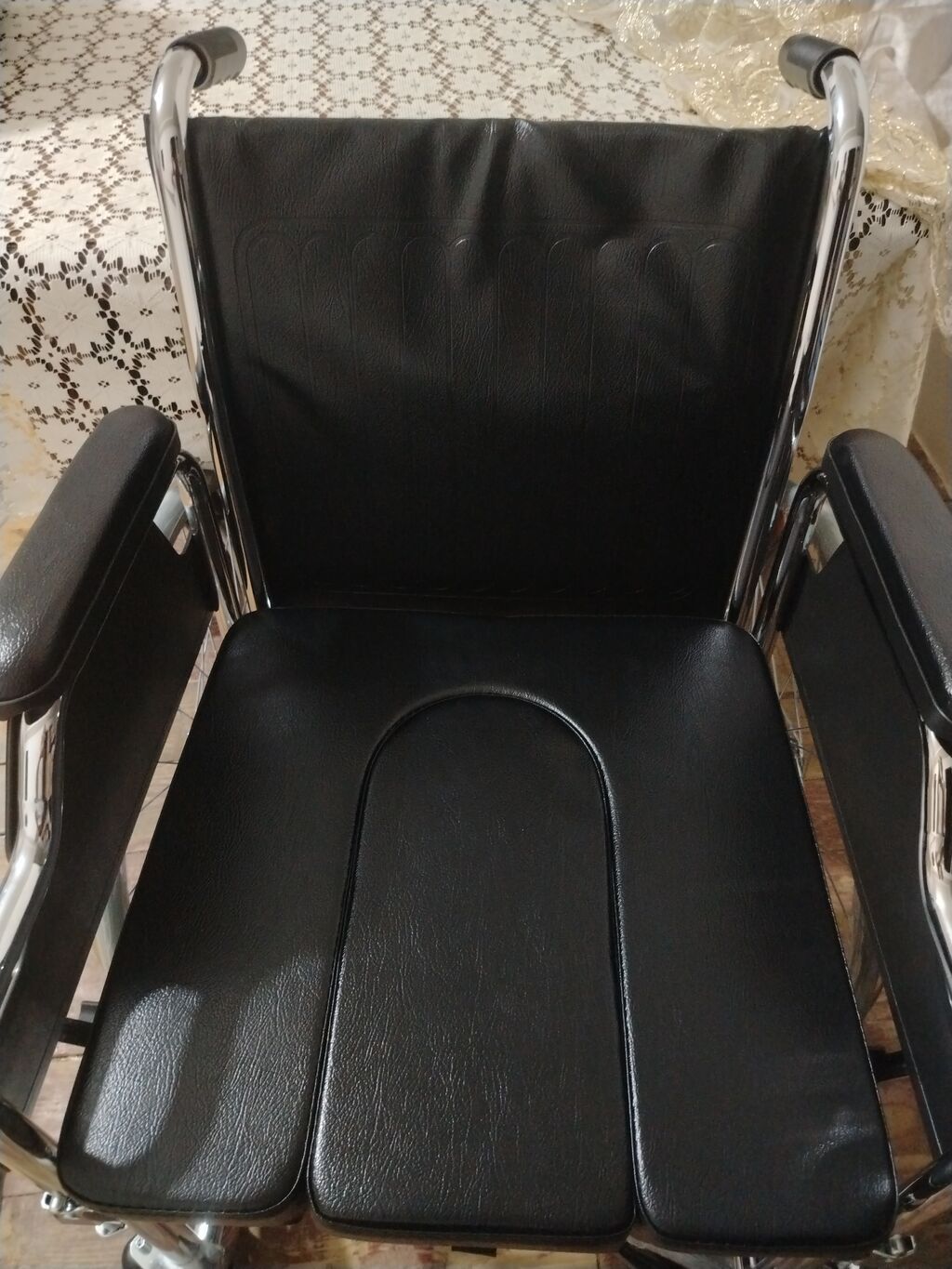 Tualet funksiyalı əlil arabası - Universal 2-in-1 quruluş: rahat — Mallar, Bakı (3)