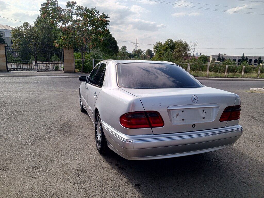 Mercedes E 240, 2.6 L, 2000 il, 420 000 km — Avtomobillər, Gəncə (6)