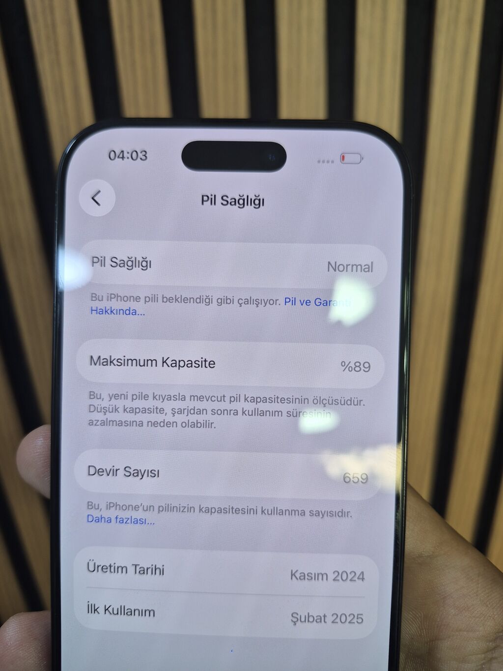 IPhone 16 Pro, 256 GB, Qara, Face ID — Apple iPhone, Bakı (3)