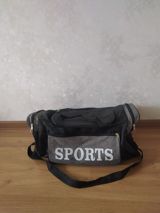 İdman çantası – “Sports” yazılı - Material: möhkəm parça və sintetik — q.qeniree