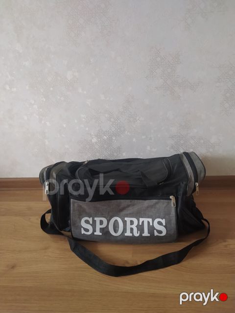 İdman çantası – “Sports” yazılı - Material: möhkəm parça və sintetik — Sumqayıt