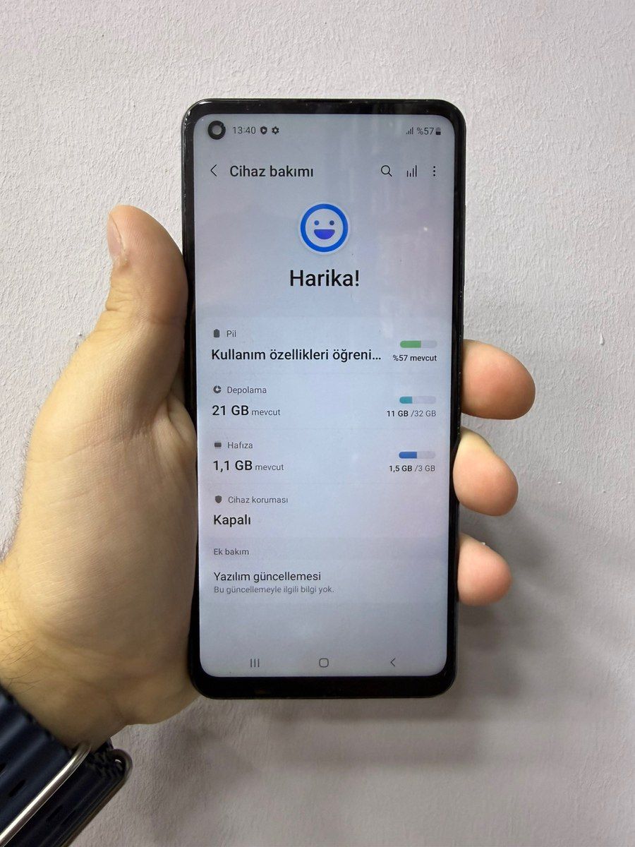Samsung Galaxy A21s Blue 32GB/3GB — Smartfonlar, Bakı (2)
