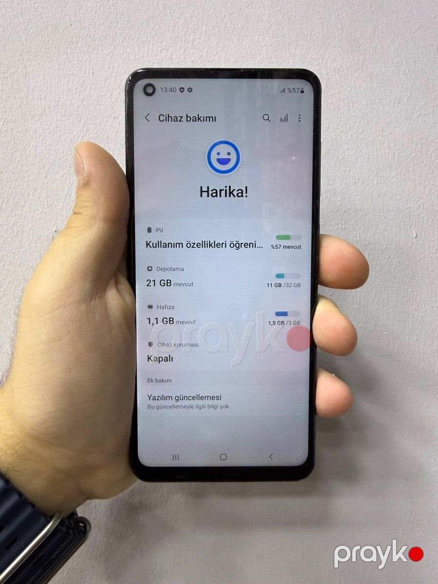 Samsung Galaxy A21s Blue 32GB/3GB — Smartfonlar, Bakı (2)