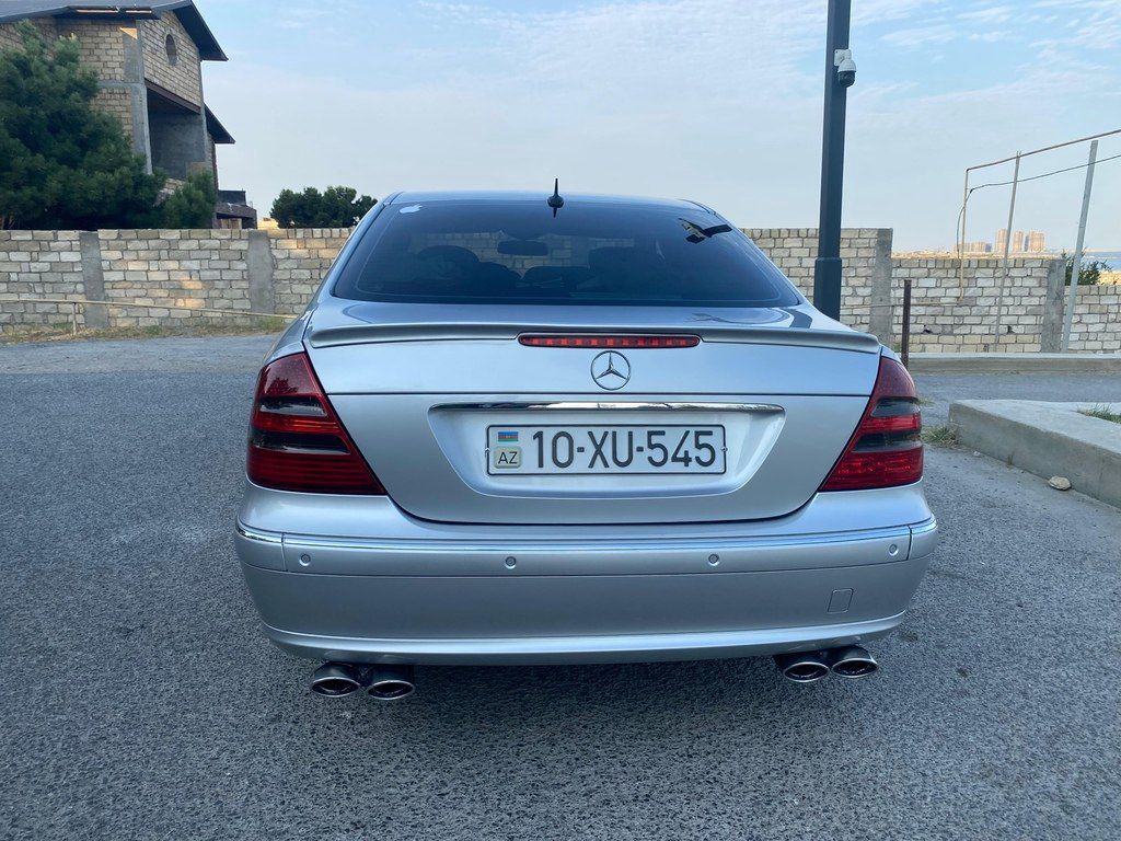 Mercedes E 240, 2.6 L, 2002 il, 393 467 km — Avtomobillər, Bakı (6)