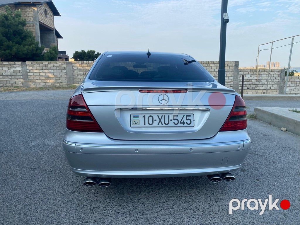 Mercedes E 240, 2.6 L, 2002 il, 393 467 km 10-XU-545 — Avtomobillər, Bakı (6)