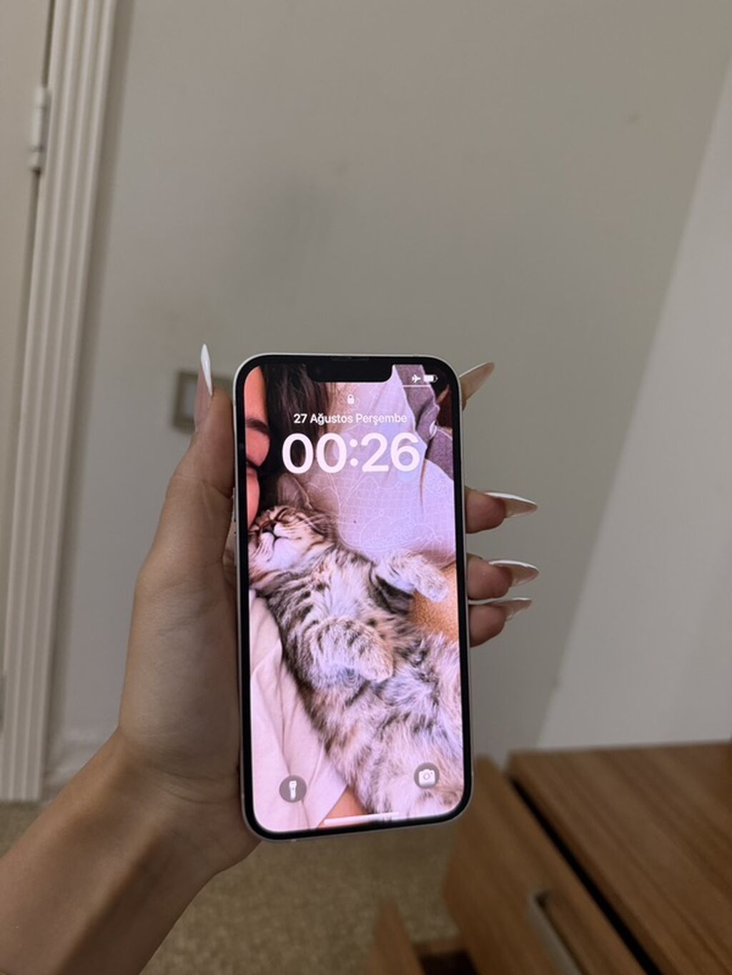 IPhone 13, Ağ — Apple iPhone, Bakı (5)