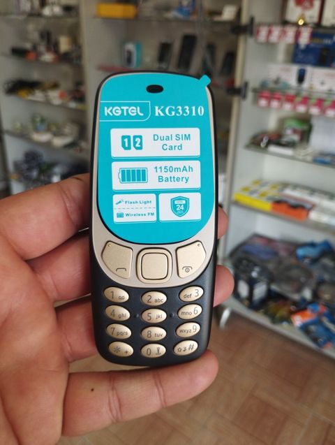 Kgtel KG3310 düyməli mobil telefon Xüsusiyyətlər: - Dual SIM Card — Ucar
