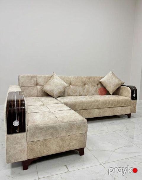 240×150 ölçüdə künc divanımız Yeni və modern model Ölçü