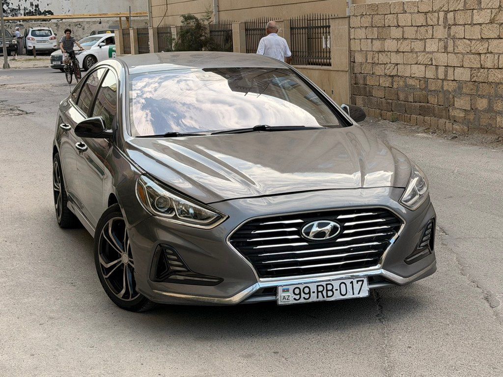 Hyundai Sonata, 2.0 L, 2018 il, 242 000 km — Avtomobillər, Bakı (2)