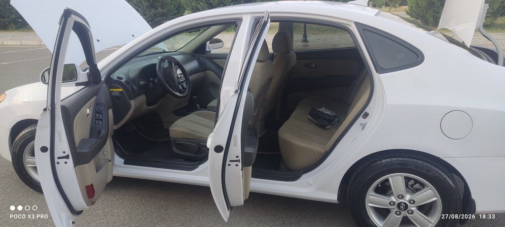 Hyundai Elantra, 2.0 L, 2009 il, 224 343 km — Avtomobillər, Ağdaş (9)