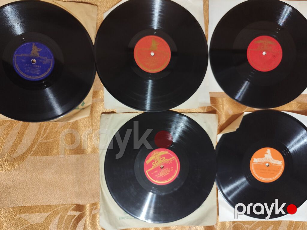 Продаю оптом 24 старые грампластинки 1940х-1950х. Самовывоз. Есть еще — Mallar, Bakı (2)